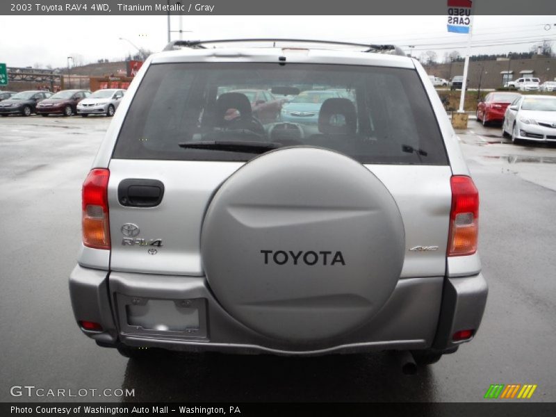 Titanium Metallic / Gray 2003 Toyota RAV4 4WD