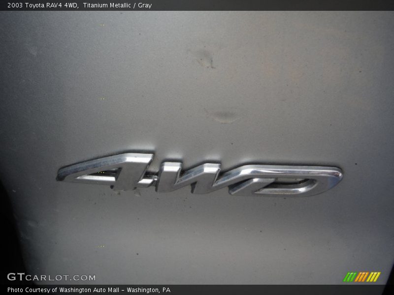 Titanium Metallic / Gray 2003 Toyota RAV4 4WD