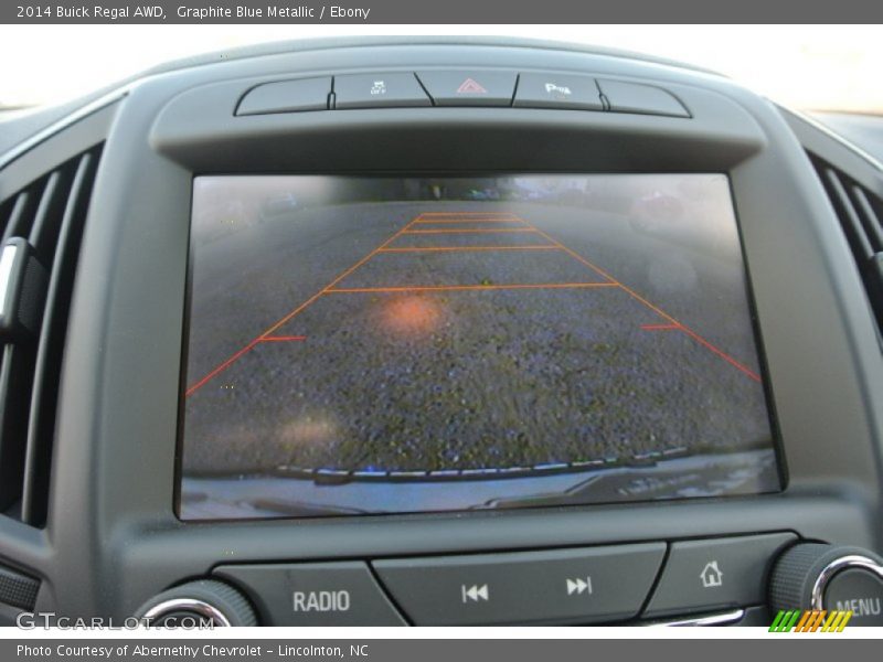Graphite Blue Metallic / Ebony 2014 Buick Regal AWD
