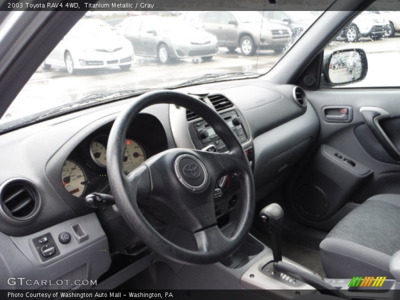 Titanium Metallic / Gray 2003 Toyota RAV4 4WD