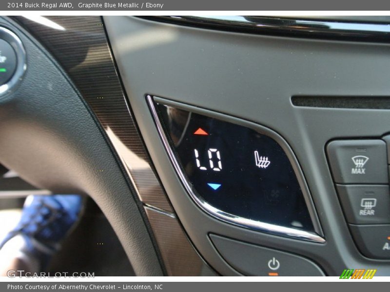 Graphite Blue Metallic / Ebony 2014 Buick Regal AWD