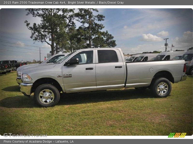  2015 2500 Tradesman Crew Cab 4x4 Bright Silver Metallic