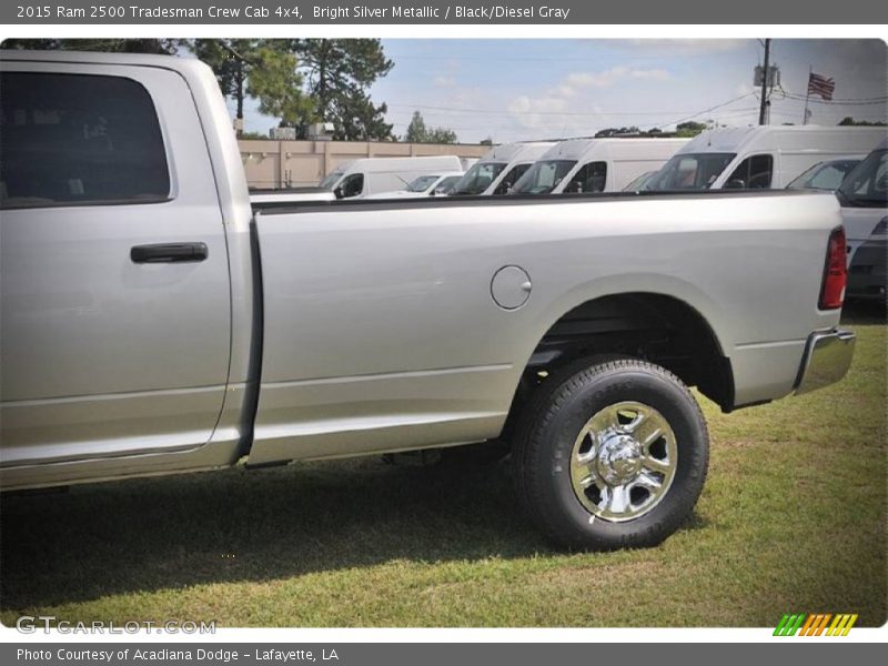 Bright Silver Metallic / Black/Diesel Gray 2015 Ram 2500 Tradesman Crew Cab 4x4
