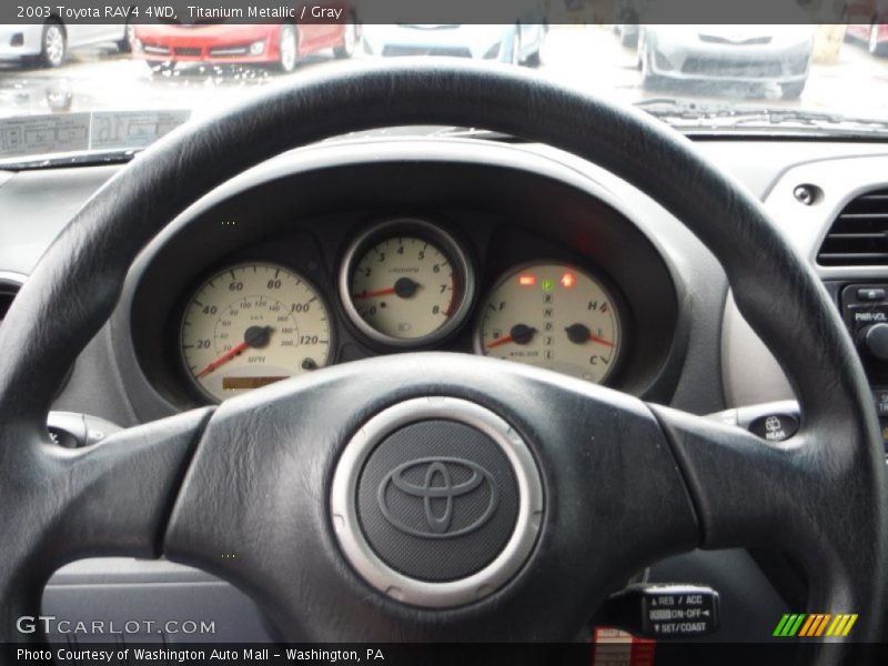 Titanium Metallic / Gray 2003 Toyota RAV4 4WD