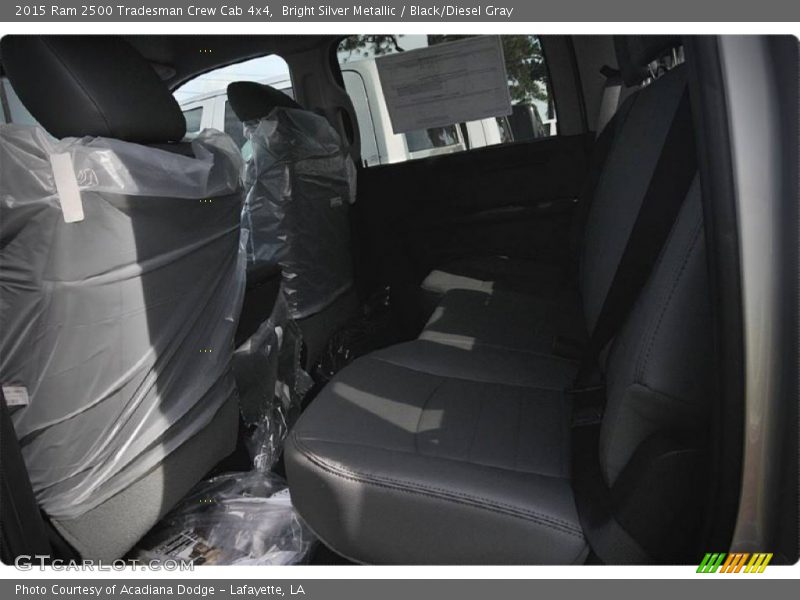 Bright Silver Metallic / Black/Diesel Gray 2015 Ram 2500 Tradesman Crew Cab 4x4
