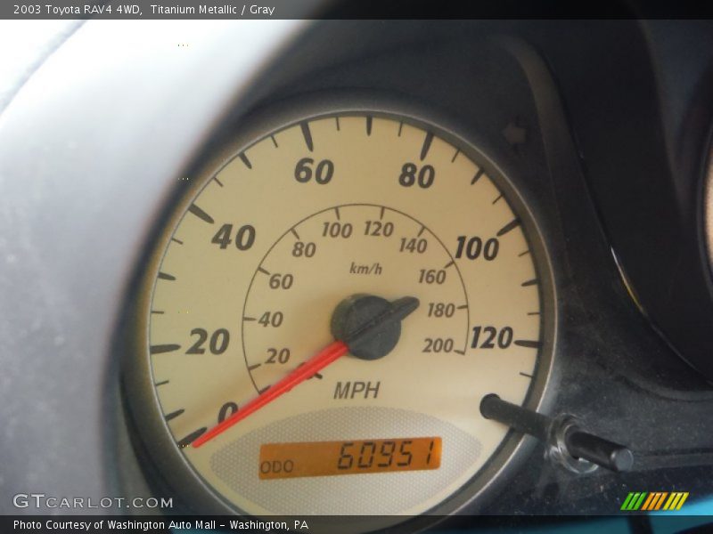 Titanium Metallic / Gray 2003 Toyota RAV4 4WD