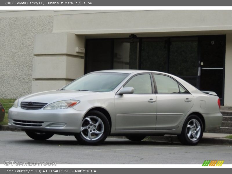 Lunar Mist Metallic / Taupe 2003 Toyota Camry LE