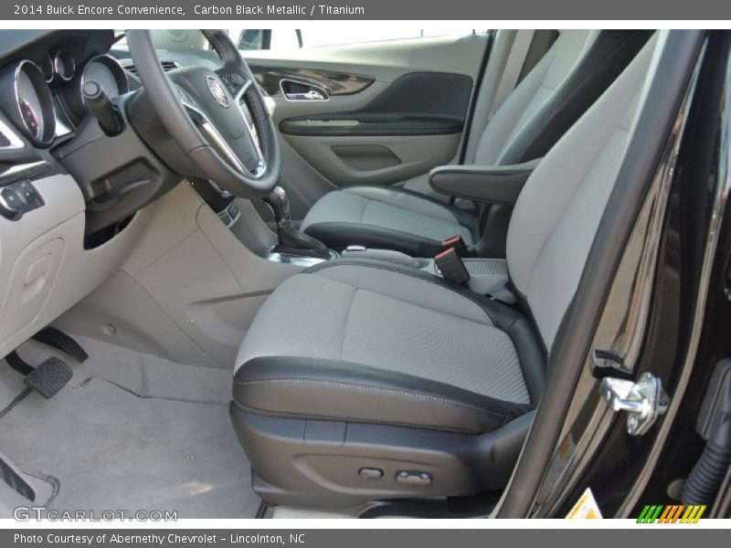 Front Seat of 2014 Encore Convenience