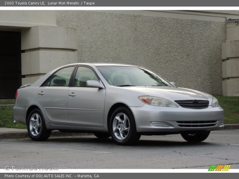 Lunar Mist Metallic / Taupe 2003 Toyota Camry LE