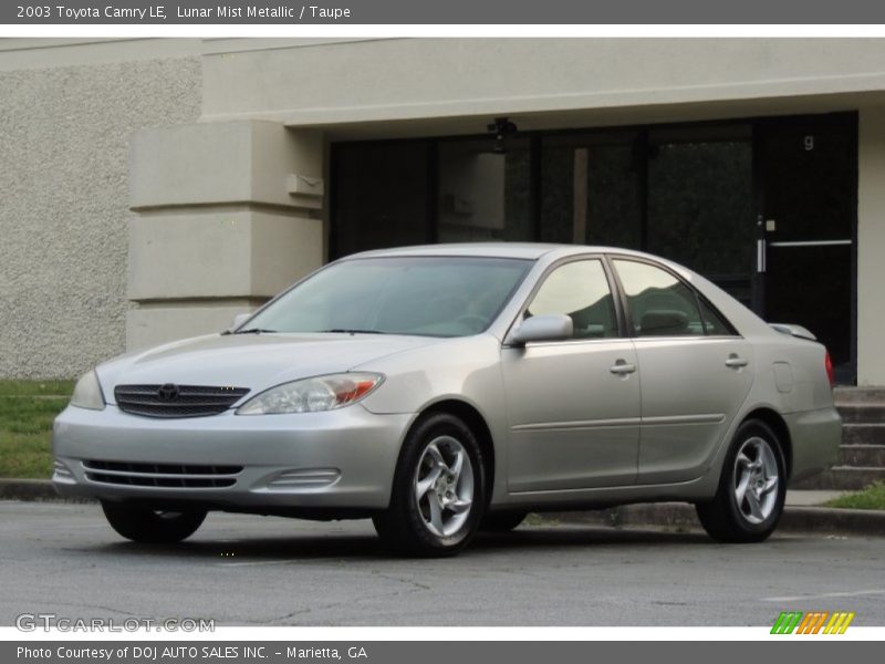 Lunar Mist Metallic / Taupe 2003 Toyota Camry LE