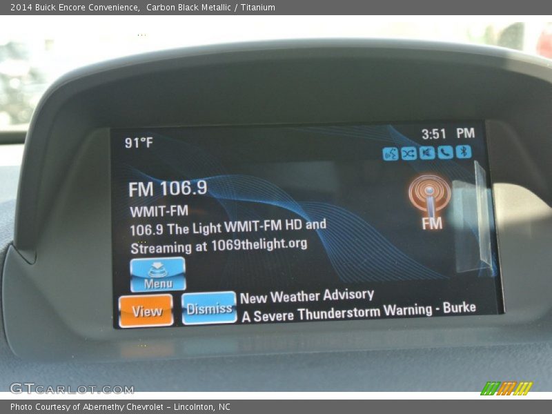 Carbon Black Metallic / Titanium 2014 Buick Encore Convenience