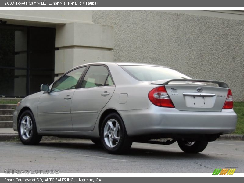 Lunar Mist Metallic / Taupe 2003 Toyota Camry LE