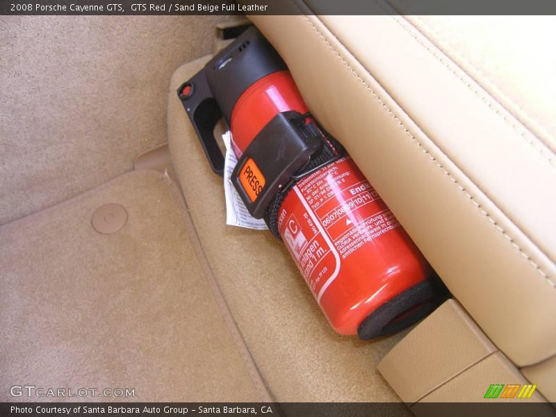 GTS Red / Sand Beige Full Leather 2008 Porsche Cayenne GTS