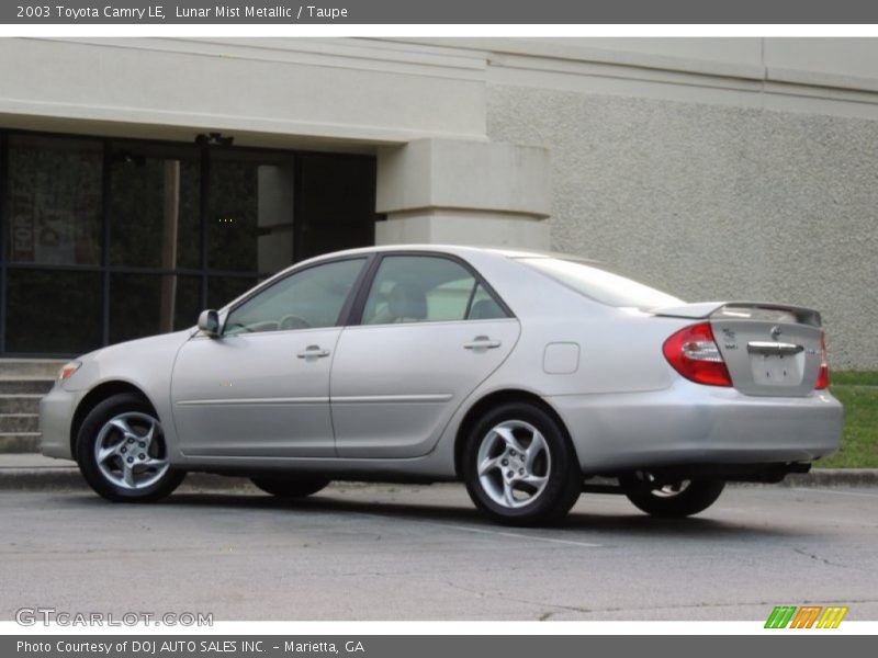 Lunar Mist Metallic / Taupe 2003 Toyota Camry LE