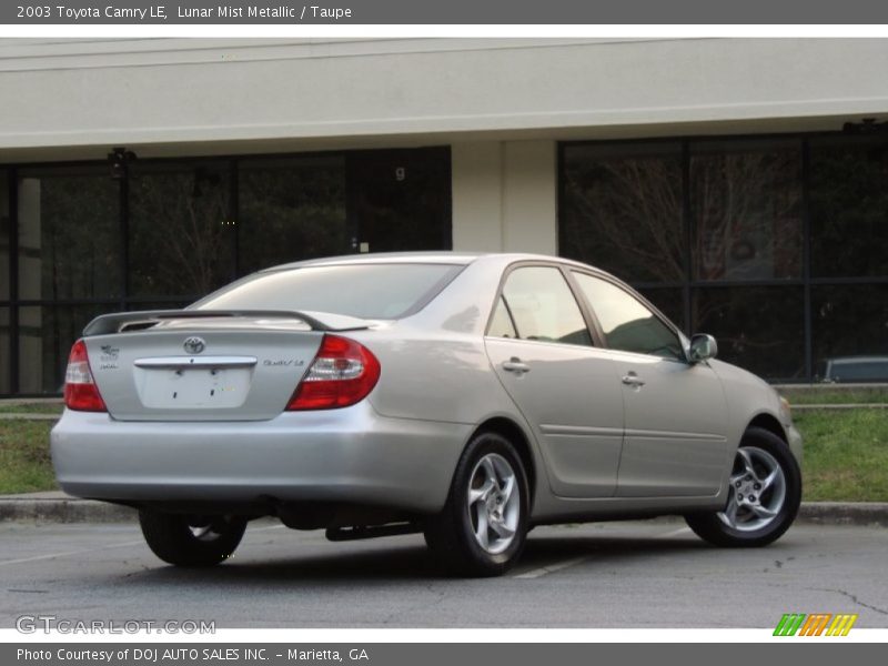 Lunar Mist Metallic / Taupe 2003 Toyota Camry LE