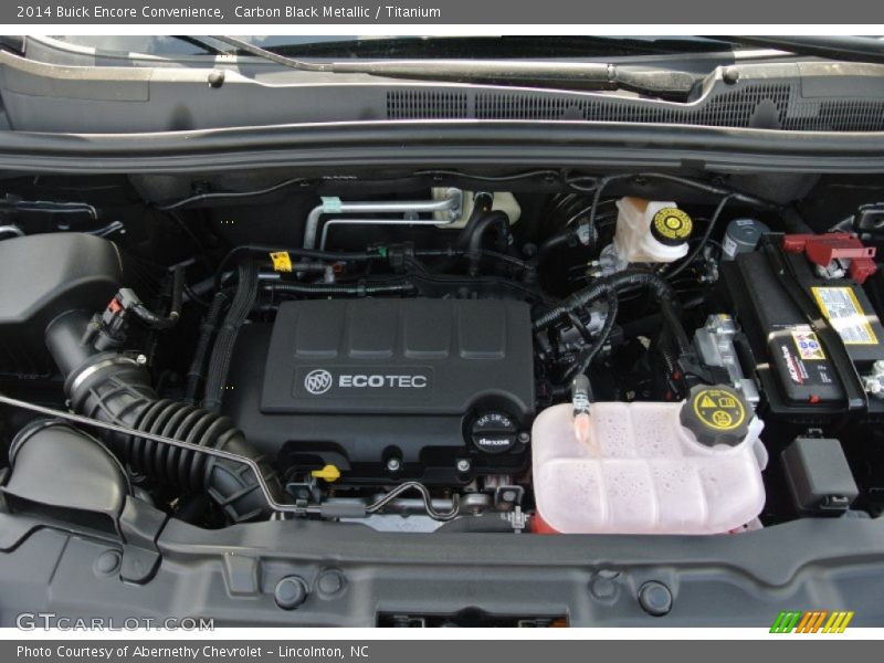  2014 Encore Convenience Engine - 1.4 Liter Turbocharged DOHC 16-Valve VVT ECOTEC 4 Cylinder