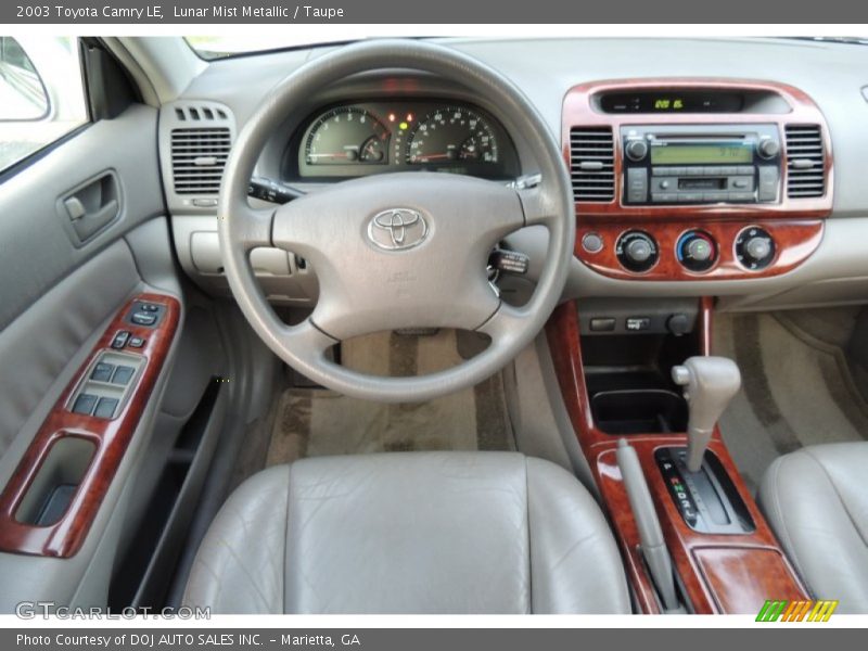 Lunar Mist Metallic / Taupe 2003 Toyota Camry LE