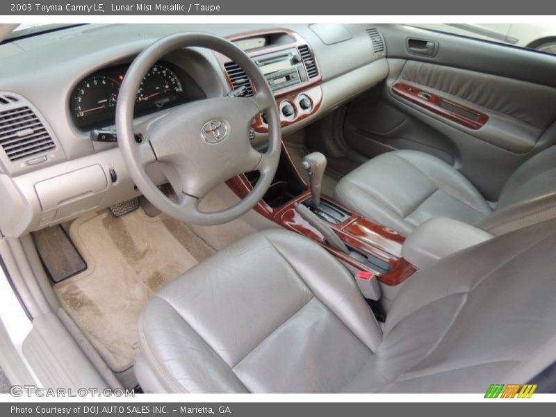 Lunar Mist Metallic / Taupe 2003 Toyota Camry LE