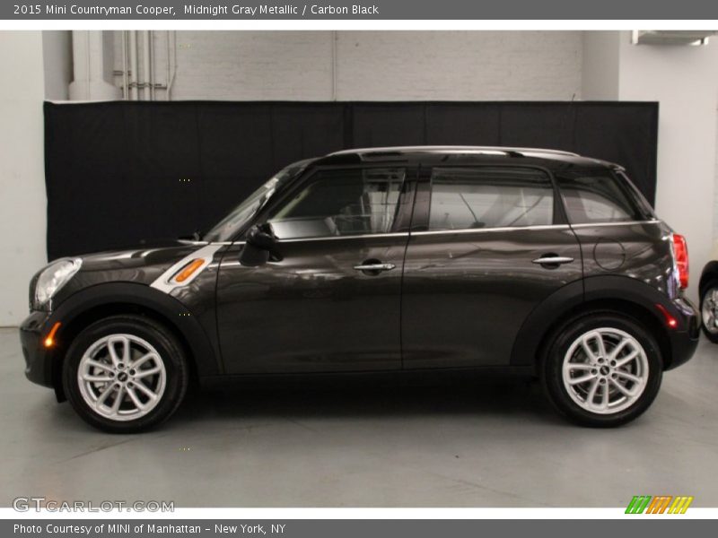 Midnight Gray Metallic / Carbon Black 2015 Mini Countryman Cooper