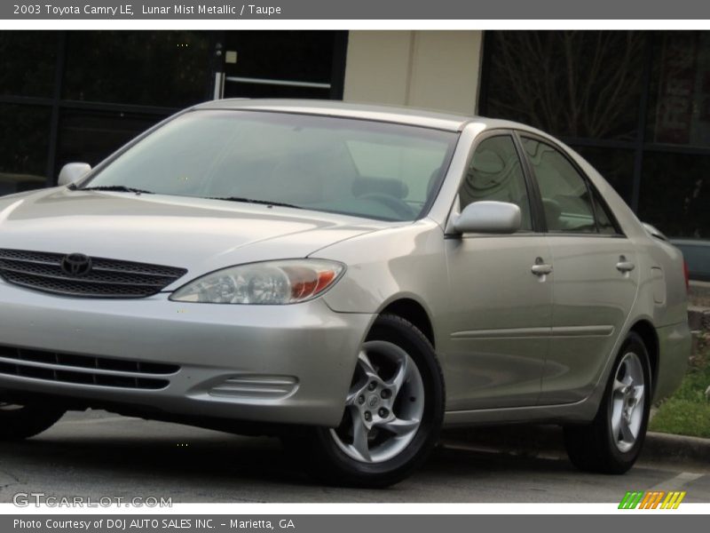 Lunar Mist Metallic / Taupe 2003 Toyota Camry LE