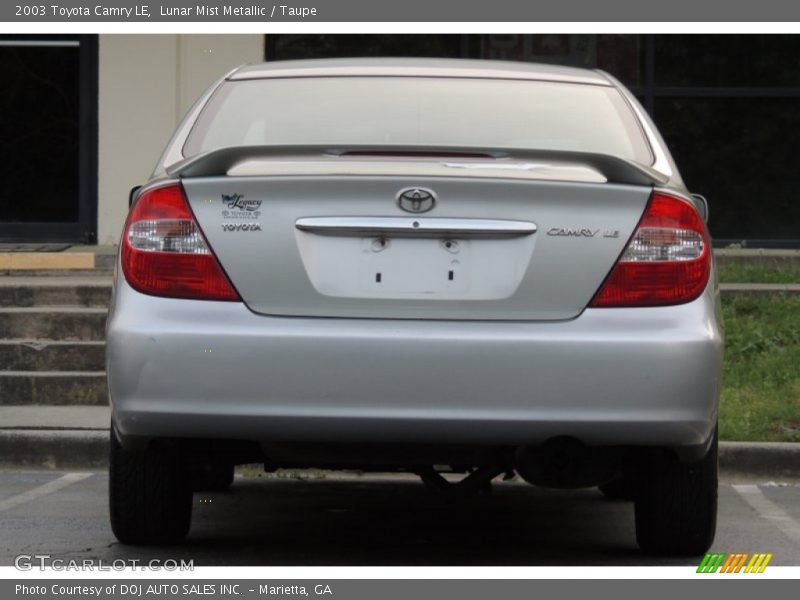 Lunar Mist Metallic / Taupe 2003 Toyota Camry LE