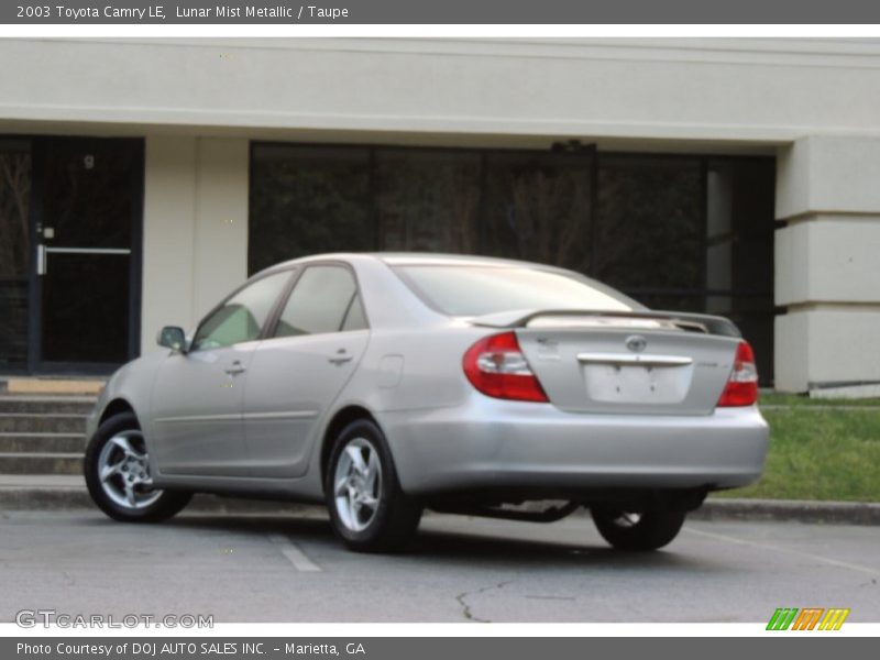 Lunar Mist Metallic / Taupe 2003 Toyota Camry LE