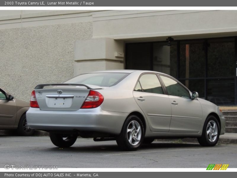 Lunar Mist Metallic / Taupe 2003 Toyota Camry LE