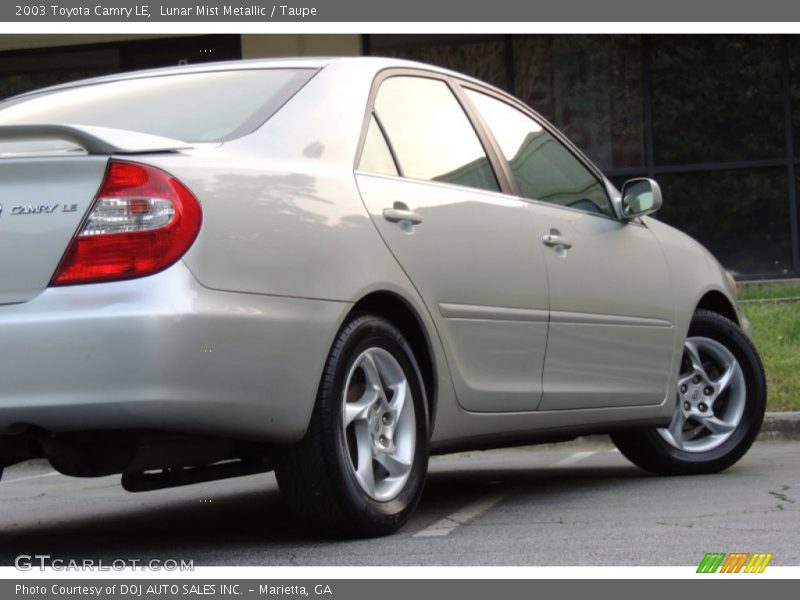 Lunar Mist Metallic / Taupe 2003 Toyota Camry LE