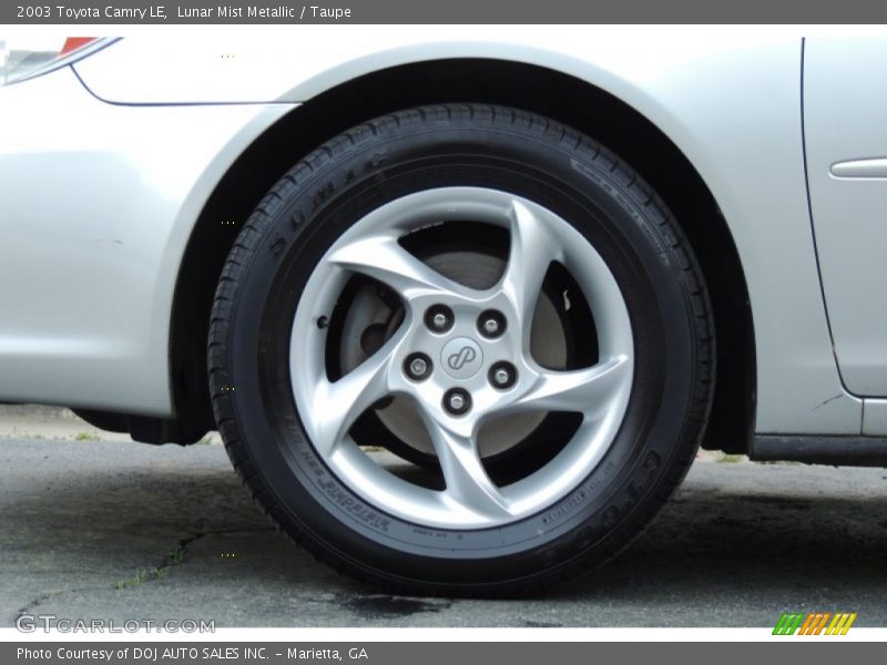 Lunar Mist Metallic / Taupe 2003 Toyota Camry LE