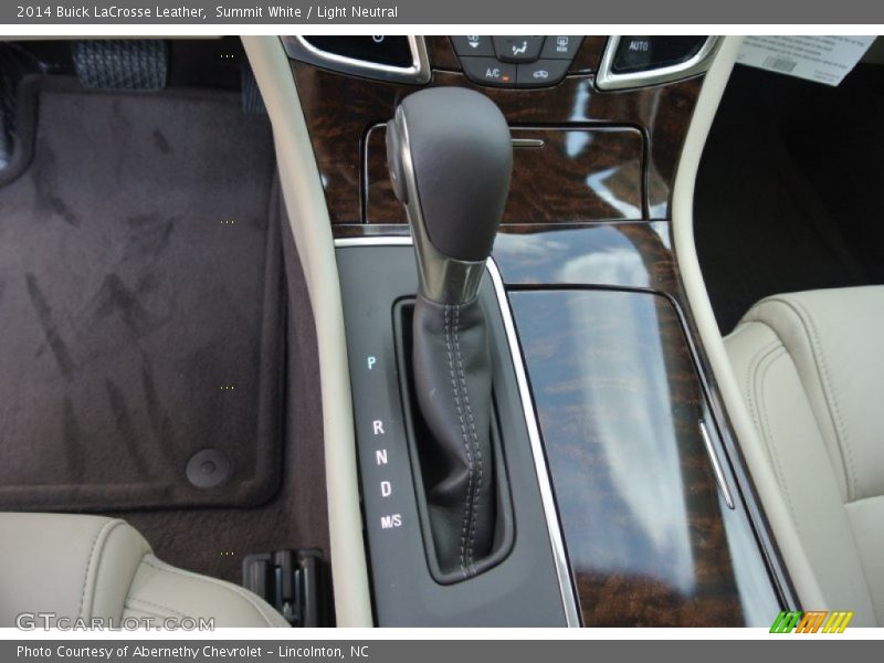 Summit White / Light Neutral 2014 Buick LaCrosse Leather