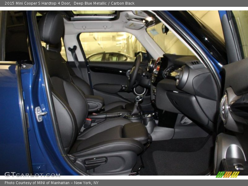 Deep Blue Metallic / Carbon Black 2015 Mini Cooper S Hardtop 4 Door