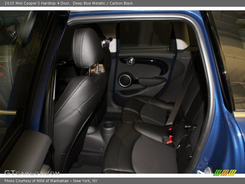 Deep Blue Metallic / Carbon Black 2015 Mini Cooper S Hardtop 4 Door