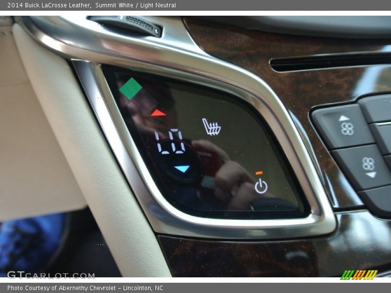 Summit White / Light Neutral 2014 Buick LaCrosse Leather