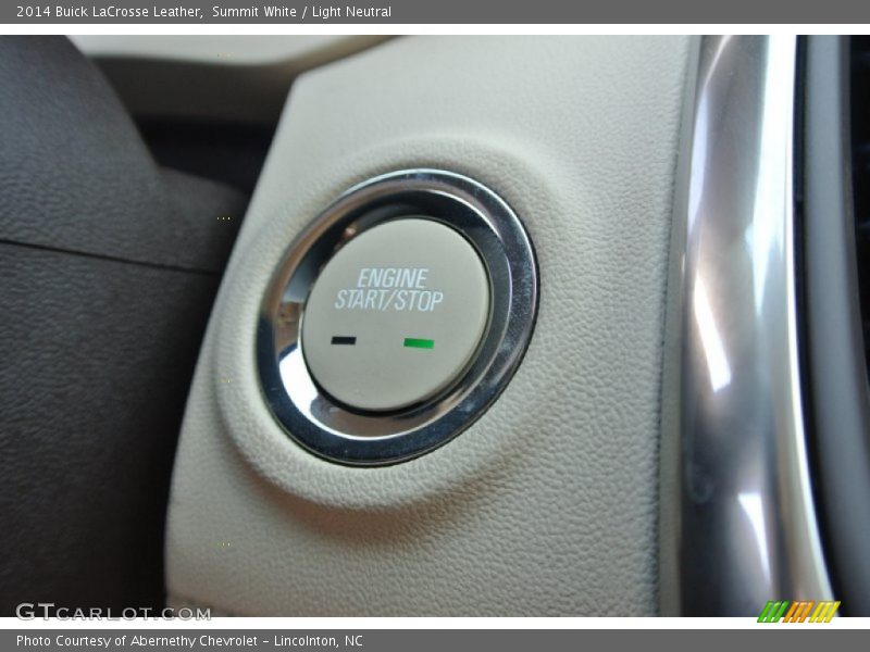 Summit White / Light Neutral 2014 Buick LaCrosse Leather