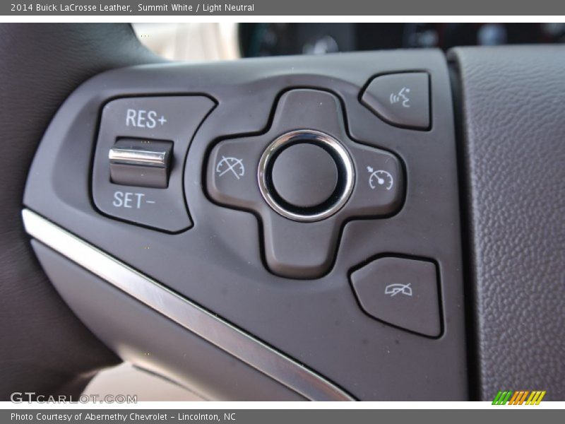 Summit White / Light Neutral 2014 Buick LaCrosse Leather