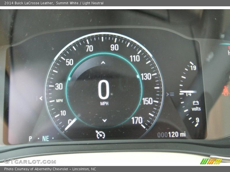 Summit White / Light Neutral 2014 Buick LaCrosse Leather