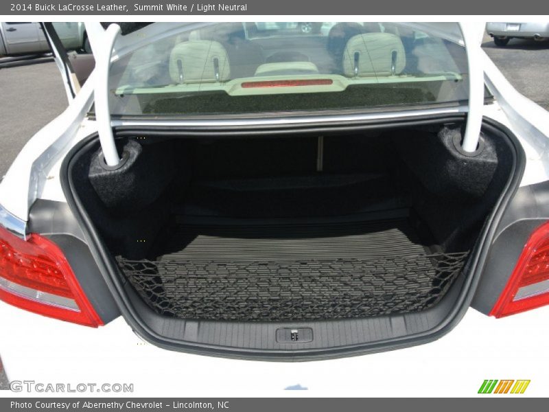 Summit White / Light Neutral 2014 Buick LaCrosse Leather