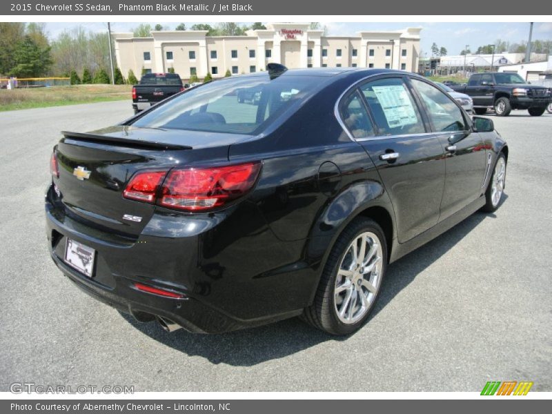Phantom Black Metallic / Jet Black 2015 Chevrolet SS Sedan