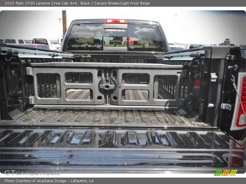 Black / Canyon Brown/Light Frost Beige 2015 Ram 2500 Laramie Crew Cab 4x4