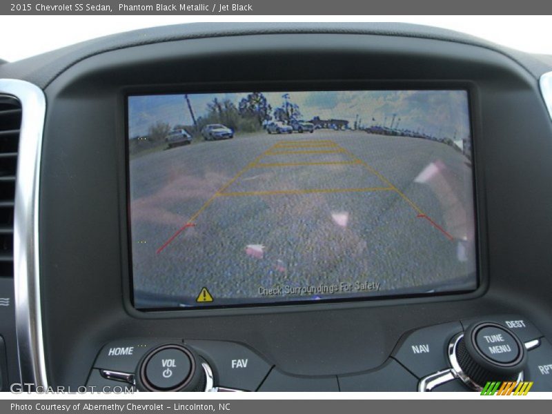 Phantom Black Metallic / Jet Black 2015 Chevrolet SS Sedan