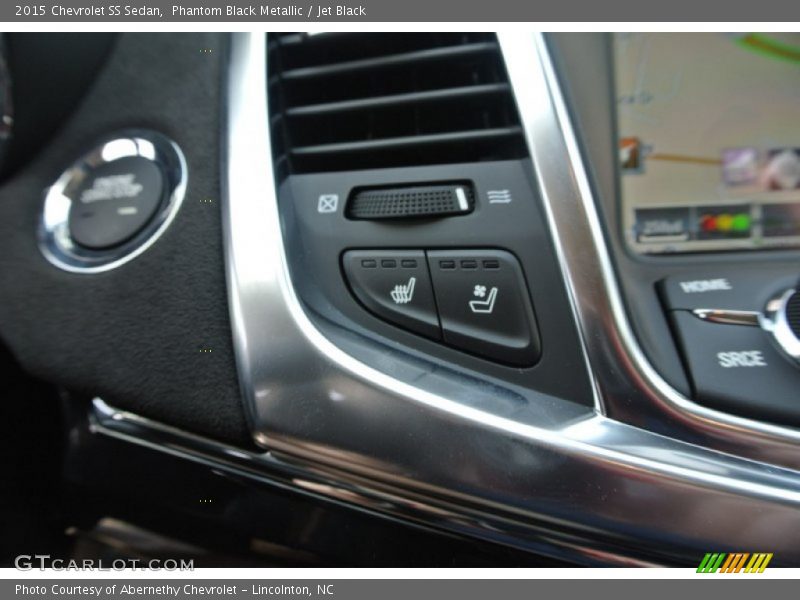 Phantom Black Metallic / Jet Black 2015 Chevrolet SS Sedan