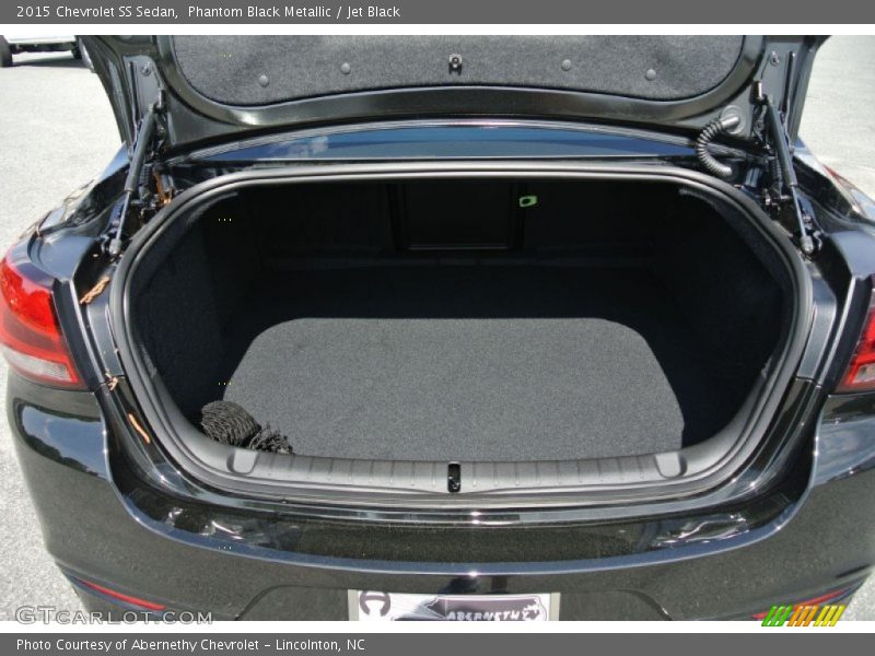 Phantom Black Metallic / Jet Black 2015 Chevrolet SS Sedan