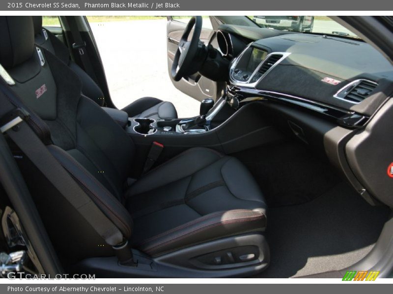 Phantom Black Metallic / Jet Black 2015 Chevrolet SS Sedan