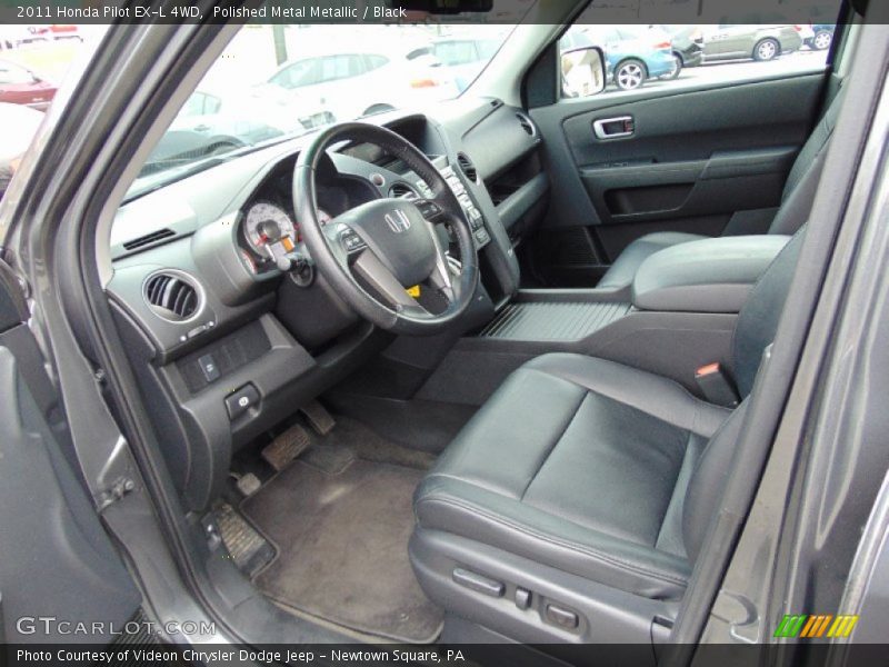  2011 Pilot EX-L 4WD Black Interior
