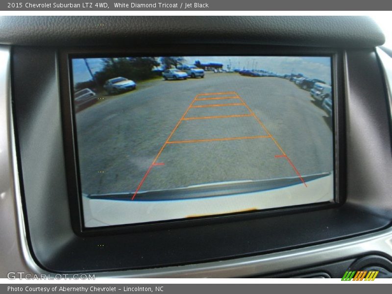 White Diamond Tricoat / Jet Black 2015 Chevrolet Suburban LTZ 4WD