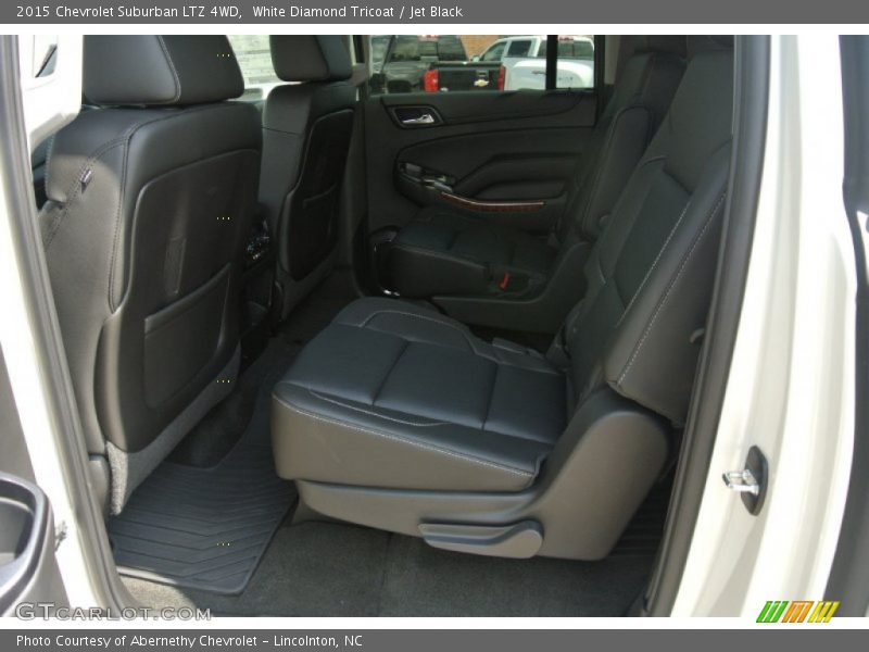 White Diamond Tricoat / Jet Black 2015 Chevrolet Suburban LTZ 4WD
