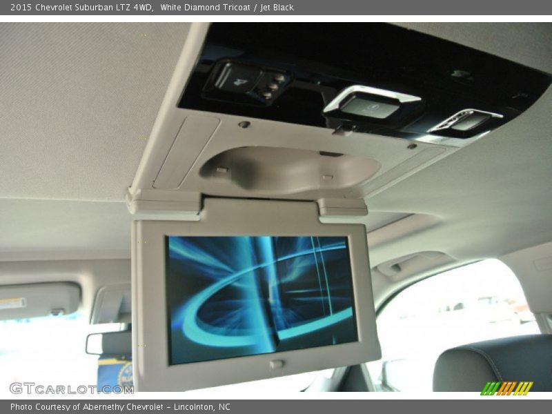 White Diamond Tricoat / Jet Black 2015 Chevrolet Suburban LTZ 4WD