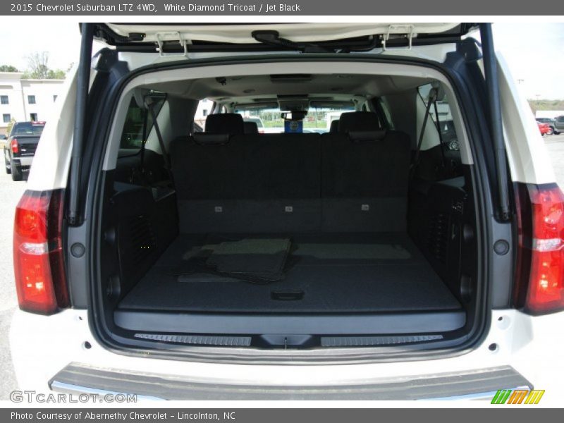 White Diamond Tricoat / Jet Black 2015 Chevrolet Suburban LTZ 4WD