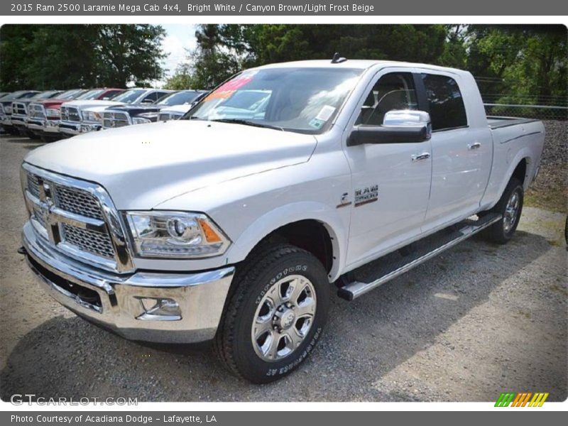 Front 3/4 View of 2015 2500 Laramie Mega Cab 4x4