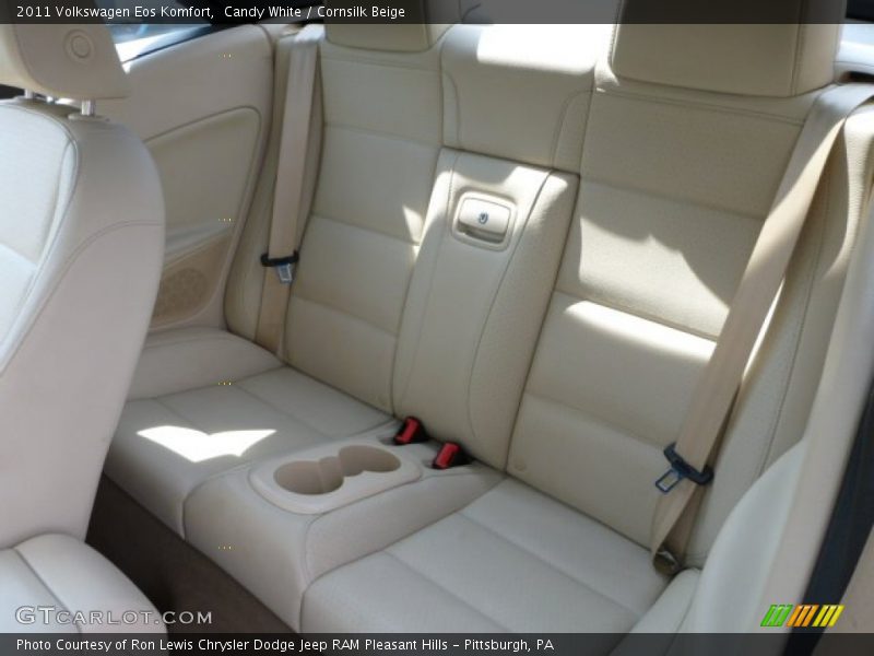 Candy White / Cornsilk Beige 2011 Volkswagen Eos Komfort